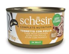 SCHESIR CAT TONNO POLLO GR 85