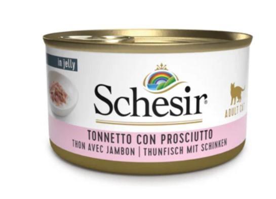 SCHESIR CAT TONNO PROSCIUTTO GR 85