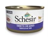 SCHESIR CAT TONNO MANZO GR 85
