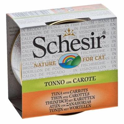 SCHESIR CAT BRODO TONNO/CAROTE GR 70