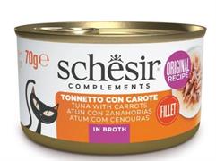 SCHESIR CAT BRODO FILETTI TONNETTO/CAROTE GR 70