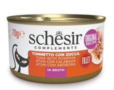 SCHESIR CAT BRODO TONNO/ZUCCA GR 70