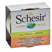 SCHESIR CAT BRODO POLLO/ORATA GR 70