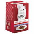 GOURMET MON PETIT CARNE MANZO/VITELLO/AGNELLO GR 50X6