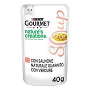 GOURMET NATURE'S CREATION SOUP SALMONE/VERDURE 16 X GR 40