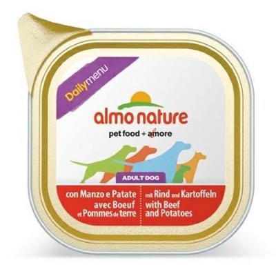 ALMO DAILY DOG MANZO/PATATE 9 X GR 300