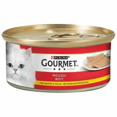 GOURMET RED MOUSSE ANATRA/POLLO GR 195