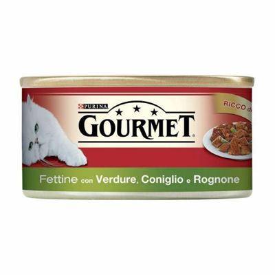 GOURMET RED FETTINE CONIGLIO/ROGNONE/VERDURE GR 195
