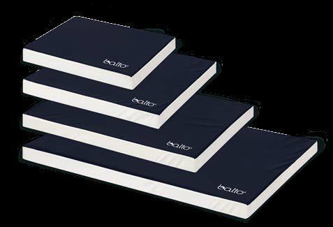 BALTO BLUE CARPET MATERASSO ORTOP MEM FOAM TG.L