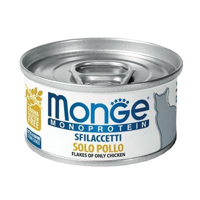 MONGE CAT MONO SFILACCETTI POLLO GR 80