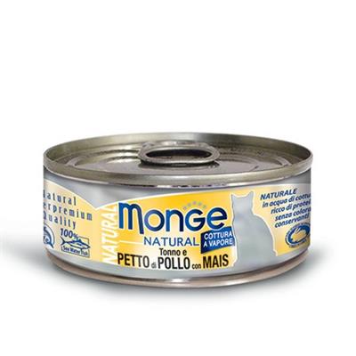 MONGE CAT PETTO POLLO/MAIS GR 80