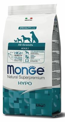 MONGE DOG HYPOALLERGENIC SALMONE/TONNO KG 2,5