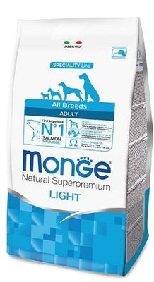 MONGE DOG LIGHT SALMONE KG 12