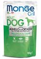 MONGE DOG GRILL BUSTE AGNELLO/VERDURE 24 X GR 100