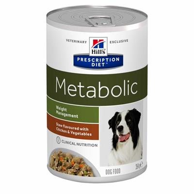 HILL'S DOG METABOLIC SPEZZATINO POLLO/VERDURE GR 354