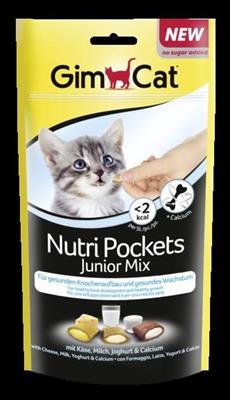 GIM CAT NUTRIENTE POCK JUNIOR MIX GR 60