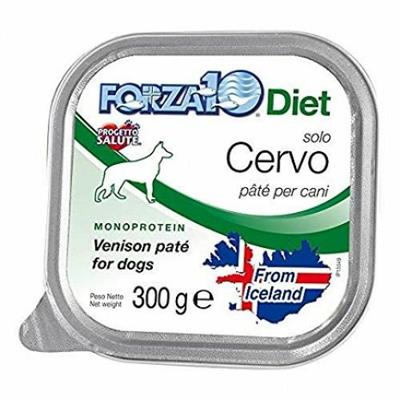 FORZA 10 DOG SOLO DIET CERVO 18 x GR 300