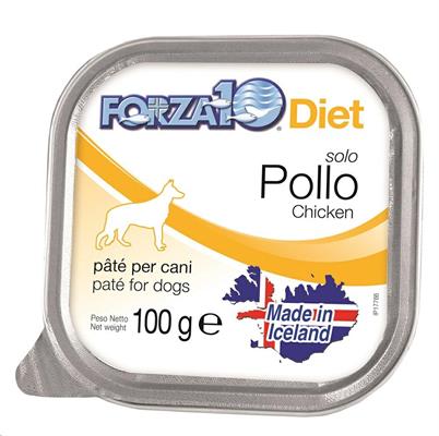 FORZA 10 DOG SOLO DIET POLLO 32 x GR 100