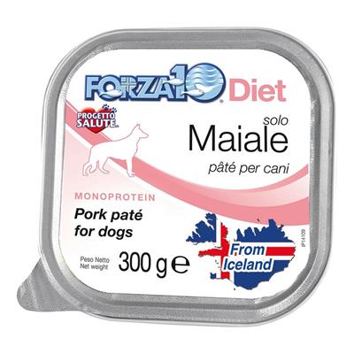 FORZA 10 DOG SOLO DIET MAIALE 18 x GR 300