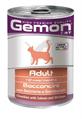 GEMON CAT BOCCONI SALMONE/GAMBERETTI 24 X GR 415