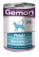 GEMON CAT BOCCONI TONNO/PESCE BIANCO 24 X GR 415