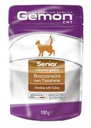 GEMON CAT BST BOCCONI SENIOR TACCHINO 24 X GR 100