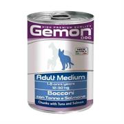 GEMON DOG MEDIUM BOCCONI TONNO/SALMONE 24 X GR 415