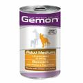 GEMON DOG MEDIUM BOCCONI POLLO/TACCHINO 12 X GR 1250