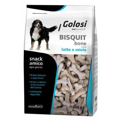GOLOSI BISCOTTI BONE LATTE/MIELE GR 600
