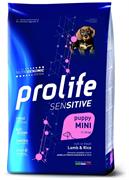 PROLIFE DOG SENSITIVE PUPPY MINI AGNELLO/RISO GR 600