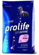 PROLIFE DOG SENSITIVE MINI MAIALE/RISO KG 2