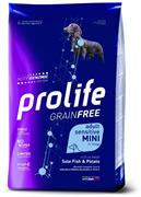 PROLIFE DOG GRAIN FREE MINI SOGLIOLA/PATATE GR 600