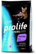 PROLIFE CAT STERILIZED SENIOR MANZO/RISO KG 1,5