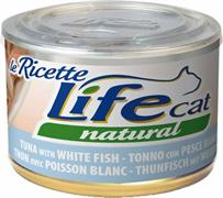 LIFECAT RICETTE TONNO/PESCE BIANCO GR 150