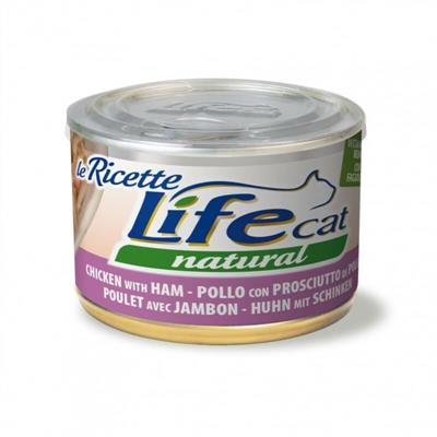 LIFECAT RICETTE FILETTI POLLO/PROSCIUTTO/FAGIOLI GR 150