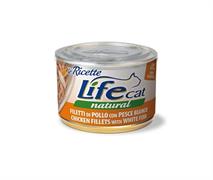 LIFECAT RICETTE FILETTO POLLO/PESCE BIANCO/ZUCCHINE GR 150