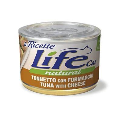 LIFECAT RICETTE TONNO/FORMAGGIO/SPINACI GR 150