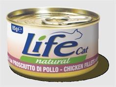 LIFECAT NEW FILETTO POLLO/PROSCIUTTO GR 85