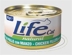 LIFECAT NEW FILETTI POLLO/MANZO GR 85