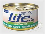 LIFECAT NEW FILETTI POLLO/MANZO GR 85