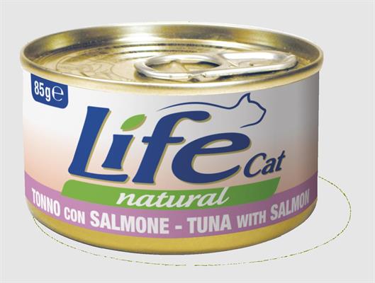 LIFECAT NEW TONNO/SALMONE GR 85
