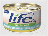 LIFECAT NEW TONNO/CALAMARI GR 85