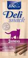 LIFECAT SNACK ANATRA/POLLO 3 STICK X GR 15