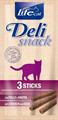 LIFECAT SNACK ANATRA/POLLO 3 STICK X GR 5