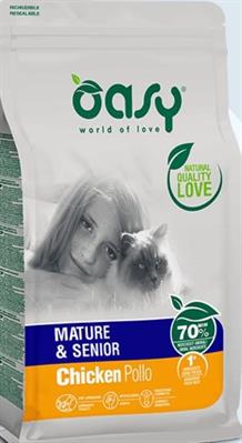 OASY CAT MATURE POLLO KG 1,5