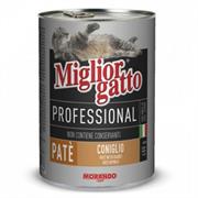 MIGLIOR GATTO PATE' CONIGLIO 24 X GR 400