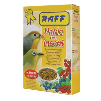 RAFF PATEE CON INSETTI GR 400