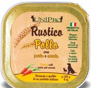 UNIPRO RUSTICO POLLO/PASTA INT./CAROTE 32 X GR 100