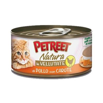 PETREET VELLUTATA POLLO/CAROTE GR 70