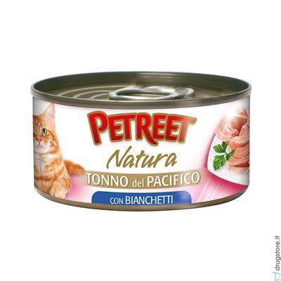 PETREET NATURAL TONNO PACIFICO/BIANCO GR 70